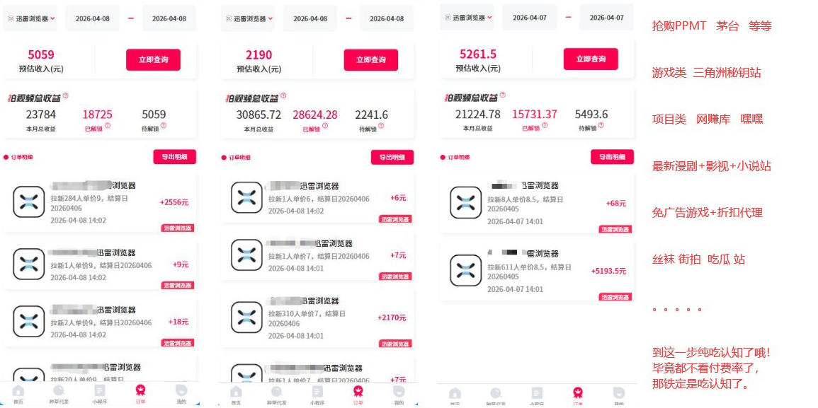 迅雷浏览器项目2.0_拆个大佬周1W的打法-天天资源网