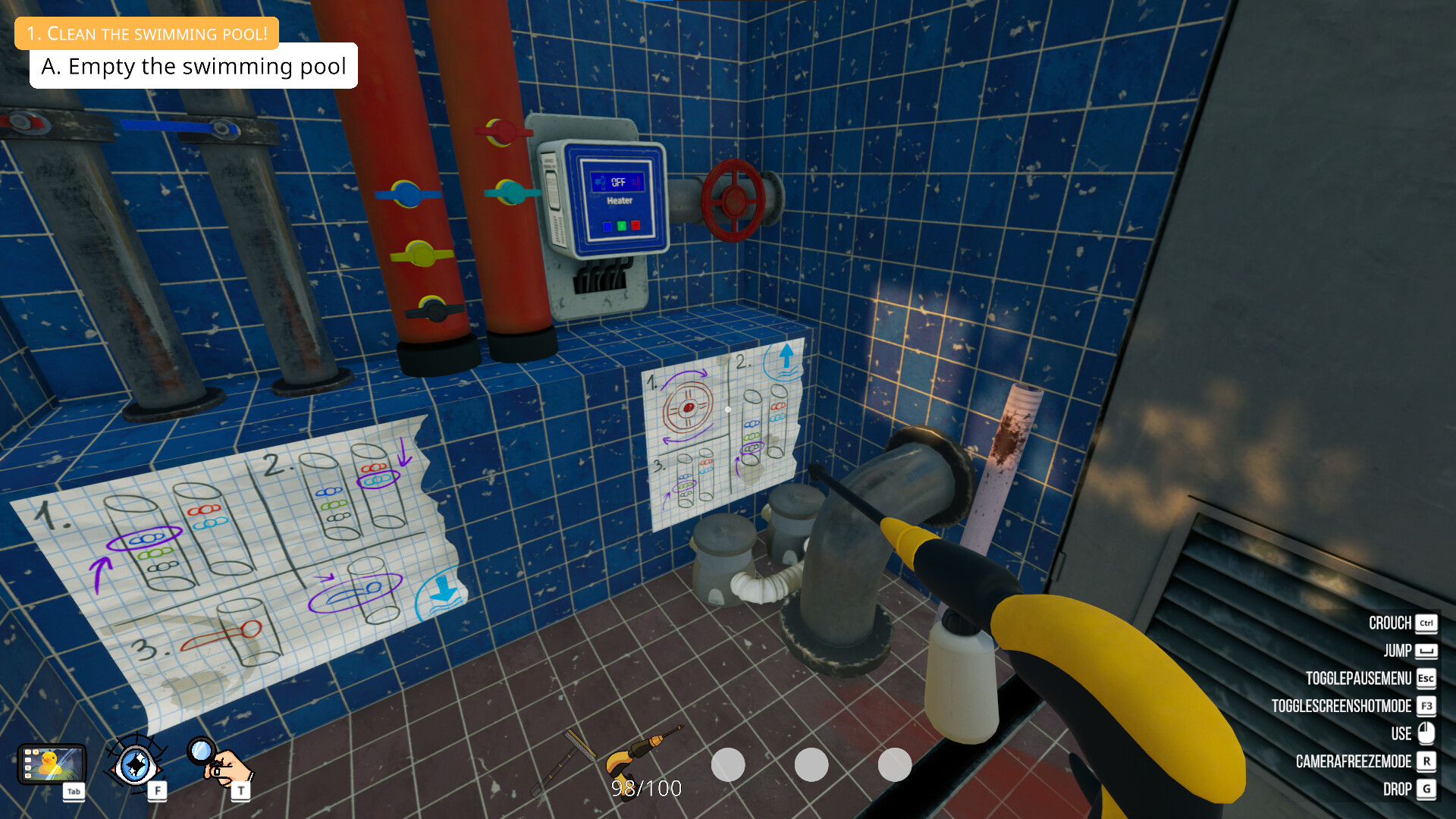 《泳池清洁模拟器》中文版-天天资源网