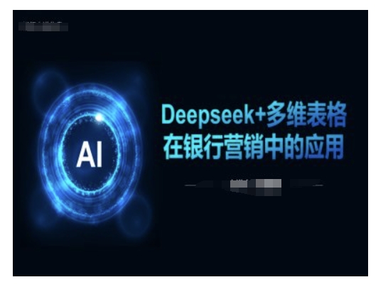 Deepseek+多维表格在银行营销场景中的应用-天天资源网