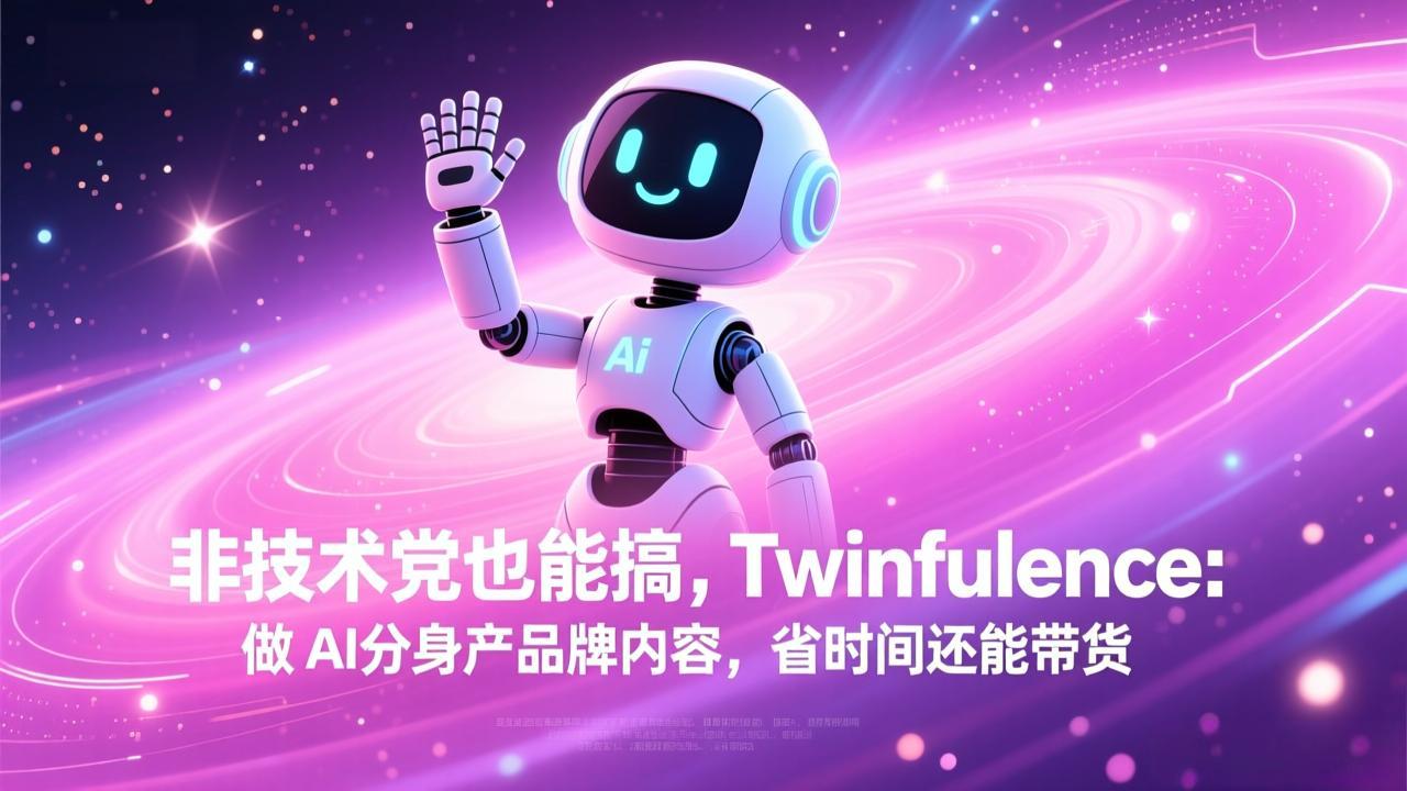 非技术党也能搞!Twinfluence:做 AI 分身产品牌内容,省时间还能带货 - 我爱天空资源网