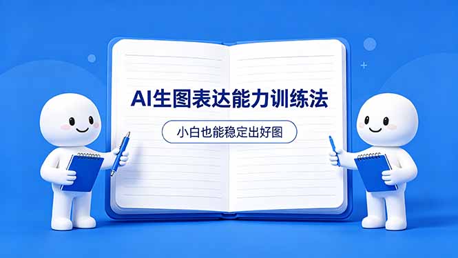 AI生图不是做漂亮图，而是表达能力。这套方法让小白也能稳定出好图-天天资源网