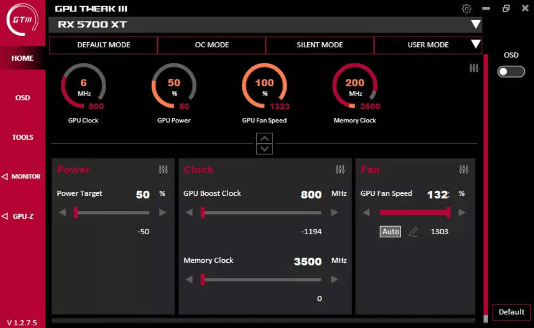 显卡超频GPU Tweak III v2.0.8.5-天天资源网